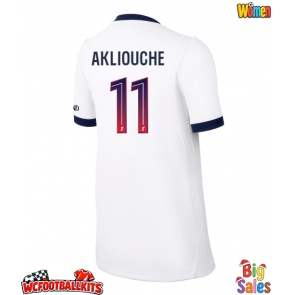 Paris Saint-Germain Maghnes Akliouche #11 Replica Away Stadium Shirt for Women 2026-27 Short Sleeve